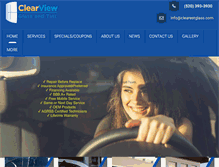 Tablet Screenshot of clearestglass.com